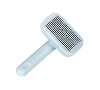Self Cleaning Shedding Brush, Dog and Cat Hair Grooming Brush for Loose Undercoat with Skin Friendly Bristles, 7.48x4.72 Inches Pet Dematting & Massaging Tool for Puppy Kitten Long or Short Hairs