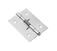Self Closing Hinge - Robust Alloy Build, Return Action Control, Low Noise Swing Function, Panel Stability, Mount Hardware Included | Residential Hallway Wardrobe Indoor Door Setup Applications