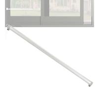 Self-Closing Sliding Door Closer with Quiet Pneumatic Damping, 2-Stage Speed Adjustable for Smooth Operation on Balconies and Kitchen Doors