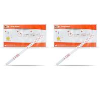 self-diagnostics 10 x Test antidroga urine coca - Test cocaina 300 ng/ml - Drug test urine coke e crack - Test droga urine professionale con risultati in soli 5 minuti (Confezione da 2)