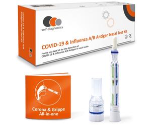 self-diagnostics Test Antigenico per COVID-19 e Influenza A/B 5 pz Str