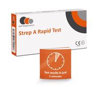 self-diagnostics Test Streptococco A - Test rapido con tampone faringeo - Autotest per il rilevamento dell’antigene dello Streptococco di gruppo A - Test domiciliare