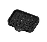 Self Draining Soap Dish, Silicone Sponge Tray, Counter Sink Holder
