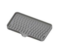 Self Draining Soap Dish, Silicone Sponge Tray, Counter Sink Holder