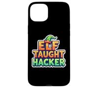 Self Elf Tought Hacker Natale Divertente Tech Wiz Geek Nerd Custodia per iPhone 15 Plus
