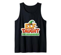 Self Elf Tought Programmatore Natale Coder Programmazione Divertente Canotta