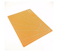 Self Healing Cutting Mats A3 A4 A5 Cutting Mat Cultural And Educational Tool Double-sided Pad Art Engraving Board for DIY Handmade Craft(Orange,A5 Small)