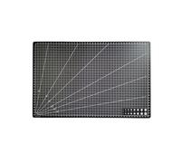 Self Healing Cutting Mats A3 Craft Cutting Mat Single Side Pad For Crafting Silhouette Sewing DIY Knife Engraving Leather Cutter Board(Black)
