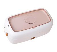 Self Heating Lunch Box - Rechargeable Stainless Steel, Leak Proof 800ml Food Warmer Lunch Box for Men Women Kids Home Kitchen School Office Car Travel Camping Picnic Convenient Electric Heated