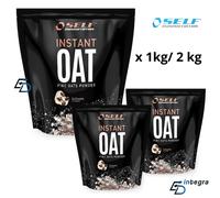SELF - Instant Oat 1 kg /2 kg Farina di Avena per Pancake - Proteine e Fibre