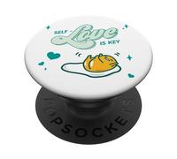 Self - L'amore è chiave - gudetama PopSockets PopGrip Intercambiabile