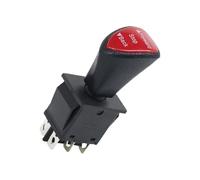 Self-Locking RC Toy - DPDT 6Pin Latching Slide | Forward Back Rocker Switch KCD4-604-6P - 125V 250V ABS IP63 Waterproof | Remote Control Car Boat Handlebar Replacement Electrical Part