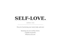Self-Love Definition Journal The Definition Collection: Minimalist Journals for Growth & Healing Self Love Notebook | Affirmation & Reflection Journal ... | Gift for Her | Valentine's Gift | Diary