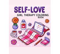 Self-Love girl therapy coloring book