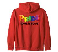 Self Love LGBT Pride - Uguaglianza Amore Gay Ally Diritti LGBTQ Felpa con Cappuccio