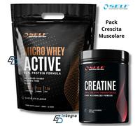 SELF - Micro Whey Active 2 kg Proteine in Polvere Isolate + Creatina 500g