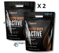 SELF - Micro Whey Active Proteine Whey Isolate 2 kg x 2 Proteine in Polvere