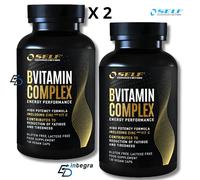 SELF OMNINUTRITION - B-Complex Vitamina C + Zinco 120 cps x 2 Complesso B