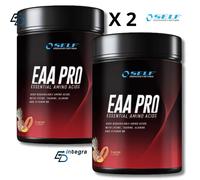 SELF OMNINUTRITION - EAA Pro 400g x 2 = 800g Aminoacidi Essenziali con Taurina