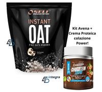 SELF OMNINUTRITION - Instant Oat farina d'Avena 1 kg + Crema Chocotein 340g