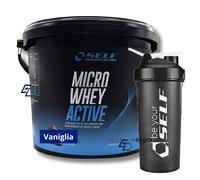 SELF Omninutrition- Micro Whey Active Proteine Whey Isolate 2kg + Shaker