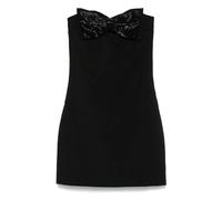 Self Portrait - Abito a fascia nero con fiocco di strass - - Dresses - Donna - Nero - S