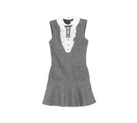 Self Portrait - Abito A-line con Volant e Bottoni - - Dresses - Donna - Grigio - S