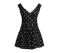 Self Portrait - Abito a pois con gonna svasata - - Dresses - Donna - Nero - L