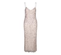 Self Portrait - Abito da sera con spalline sottili e decorazioni - - Dresses - Donna - Bianco - L