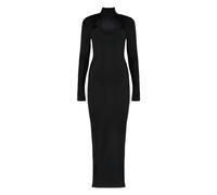 Self Portrait - Abito Lungo in Maglia con Aperture - - Dresses - Donna - Nero - M