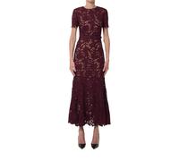 Self Portrait - Abito Lungo in Pizzo Pf26 - - Dresses - Donna - Rosso - M