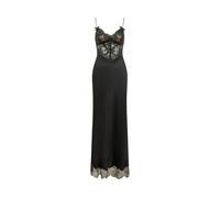 Self Portrait - Abito midi con bordi in pizzo - - Dresses - Donna - Nero - 2XS