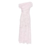 Self Portrait - Abito Midi in Pizzo con Strass - - Dresses - Donna - Rosa - M