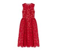 Self Portrait - Abito Midi in Pizzo - - Dresses - Donna - Rosso - M