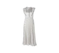 Self Portrait - Abito Midi in Rame e Satin - - Dresses - Donna - Bianco - L