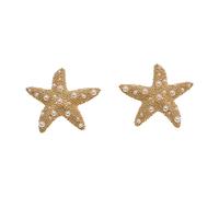 Self Portrait, ,Accessories ,Donna ,Giallo ,ONE SIZE Sea Star Earrings