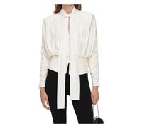 Self Portrait - Aw26009Tbccream Camicia - - Blouses & Shirts - Donna - Bianco - S