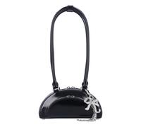 Self Portrait, ,Bags ,Donna ,Nero ,ONE SIZE Borsa a tracolla mini nera con fascino curvo