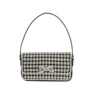 Self Portrait, ,Bags ,Donna ,Nero ,ONE SIZE Crystal Baguette Bag