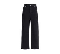 Self-Portrait Black Cotton High-Waisted Jean - 26