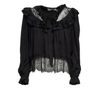 Self Portrait, ,Blouses & Shirts ,Donna ,Nero ,S Blusa dalla vestibilità rilassata