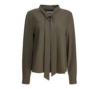 Self Portrait, ,Blouses & Shirts ,Donna ,Verde ,M Blusa Verde con Fiocco Aw25