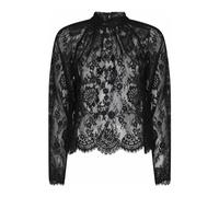 Self Portrait - Blusa in Pizzo - - Blouses & Shirts - Donna - Nero - 2XS