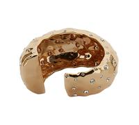 Self Portrait - Bracciale Rigido Scolpito - - Accessories - Donna - Giallo - ONE SIZE