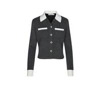 SELF-PORTRAIT Cardigan grigio | L