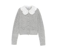 Self Portrait - Cardigan - - Knitwear - Donna - Grigio - L