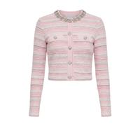 Self Portrait - Cardigan Testurizzato - - Knitwear - Donna - Rosa - S