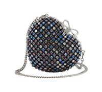 Self Portrait, ,Bags ,Donna ,Multicolore ,ONE SIZE Crystal Heart Clutch
