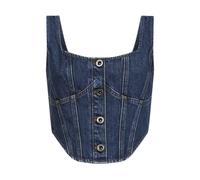 Self Portrait - Cropped Top - - Tops - Donna - Blu - M