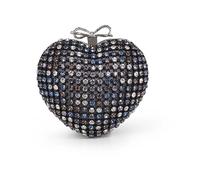 Self Portrait, ,Bags ,Donna ,Multicolore ,ONE SIZE Crystal Heart Clutch